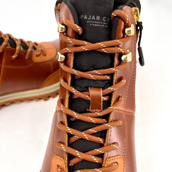 Pajar Fortuo 2.0 Boot Size 9.5M Brown Black Waterproof Leather Lace-Up - Picture 15 of 16